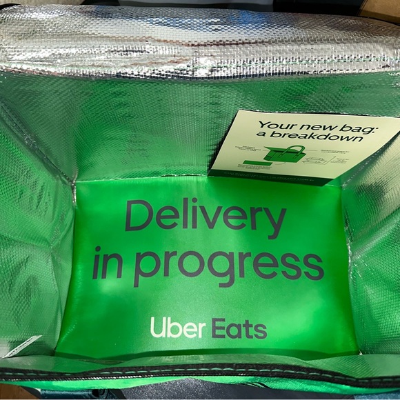 Uber Eats UberEats insulated hot cold bag delivery bag carry - Picture 5 of 5
